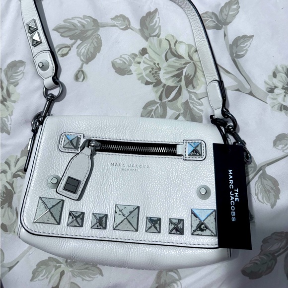 Mark Jacobs Distressed Studded Crossbody - Picture 1 of 5